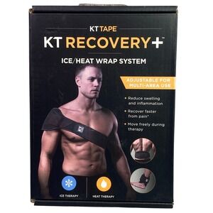 KT TAPE Recovery+ Ice/Heat Wrap System Adjustable for multi Area USE Brand‎ NEW